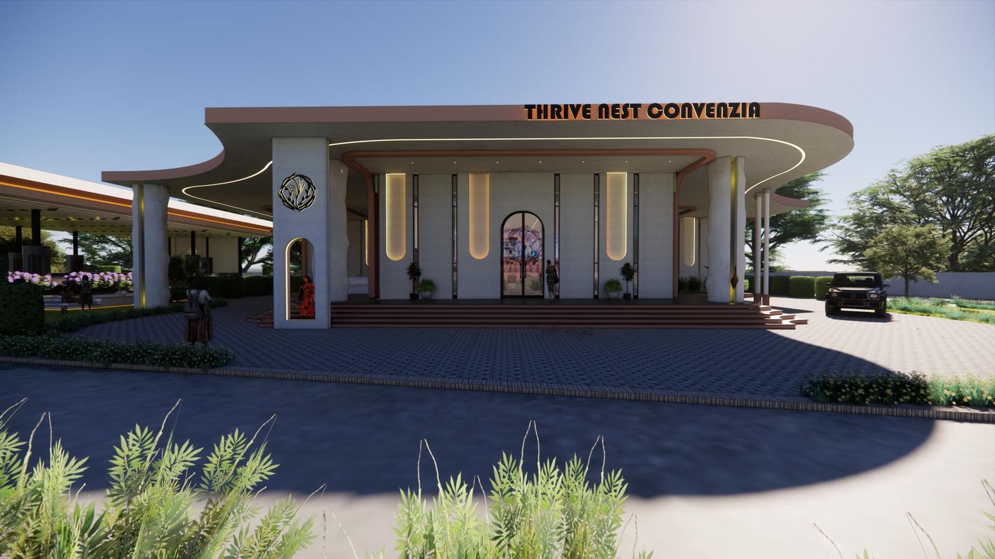 Thrive Nest Convenzia convention hall and event venue exterior in Kongarakalan, Hyderabad